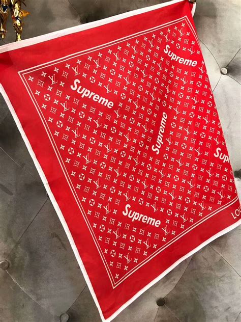 supreme bandana louis vuitton replica